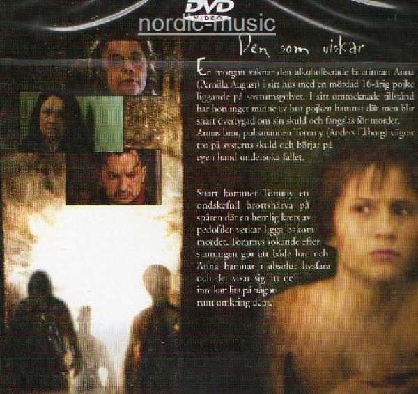 Den Som Viskar - DVD Swedish, Pernilla August, NEW